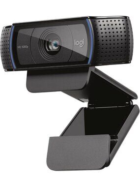 High-Definition 1080p Webcam for Streaming & Video Calls - PC Compatible, Black